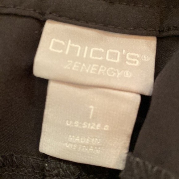 Chico’s light weight jogger style cropped pants, Size 1 - Picture 5 of 8